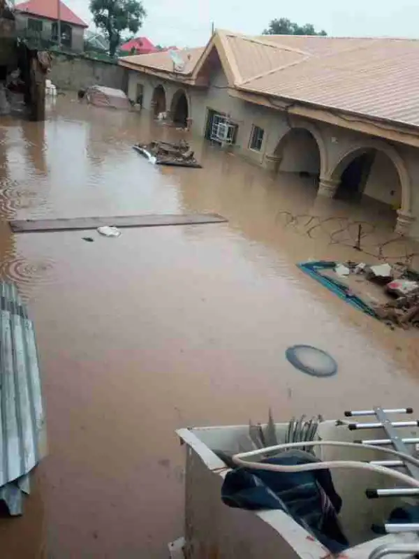 Suleja Floods; See The Surprise Birthday Gift This Woman Got Yesterday (Photos)